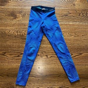 Nike pro blue running leggings